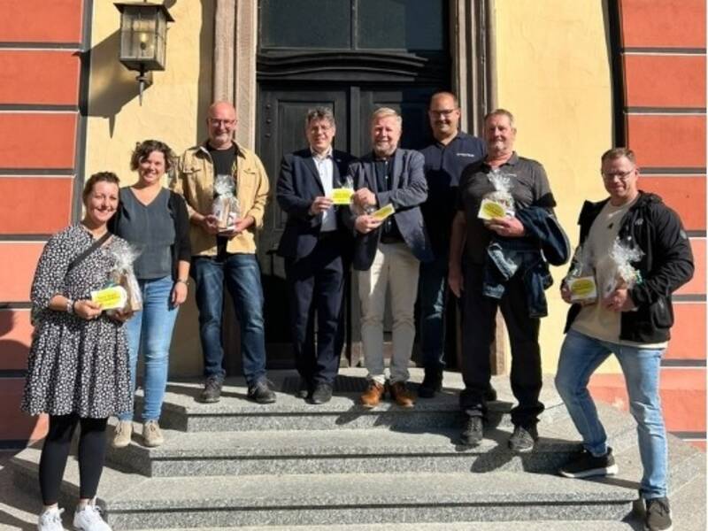 Besuch Delegation Partnerstadt Falkenstein