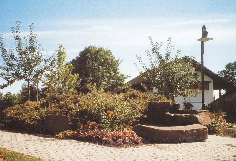 Brunnen bei der Volksbank